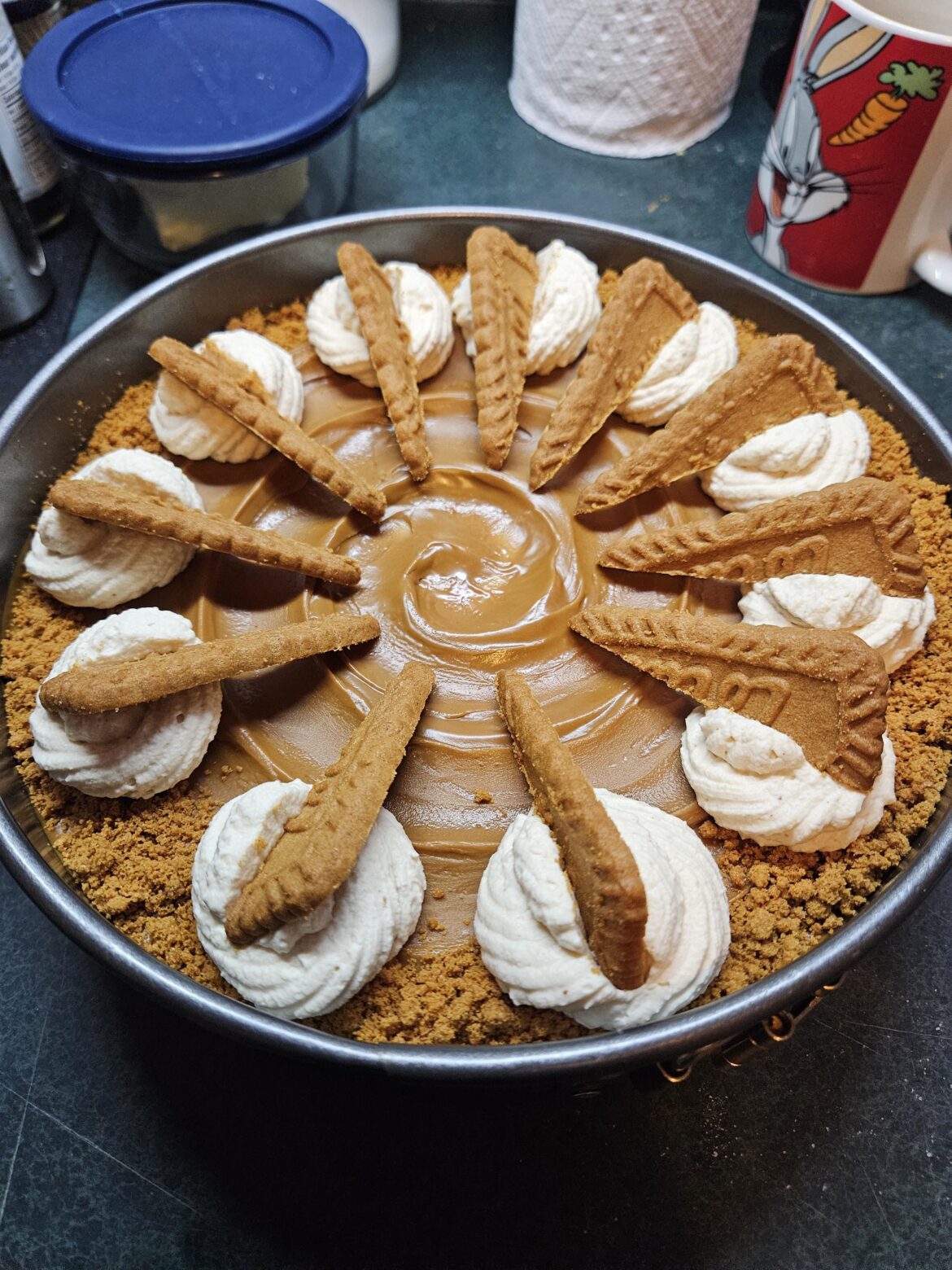 First time Biscoff Cheesecake