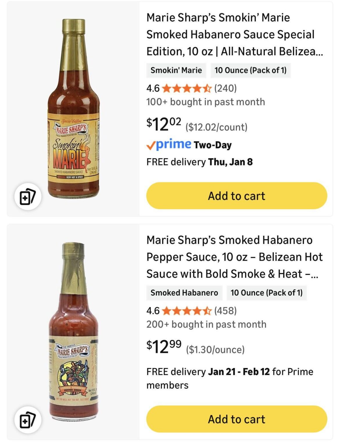 Can anyone tell me the difference in flavor between these two?