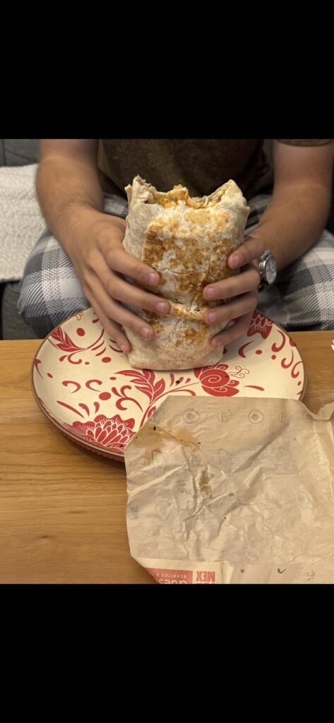 Biggest burrito I've ever eaten