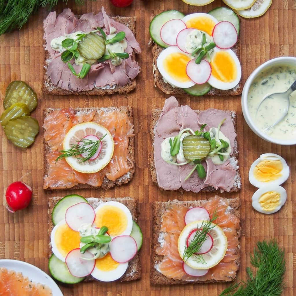 I love smørrebrød