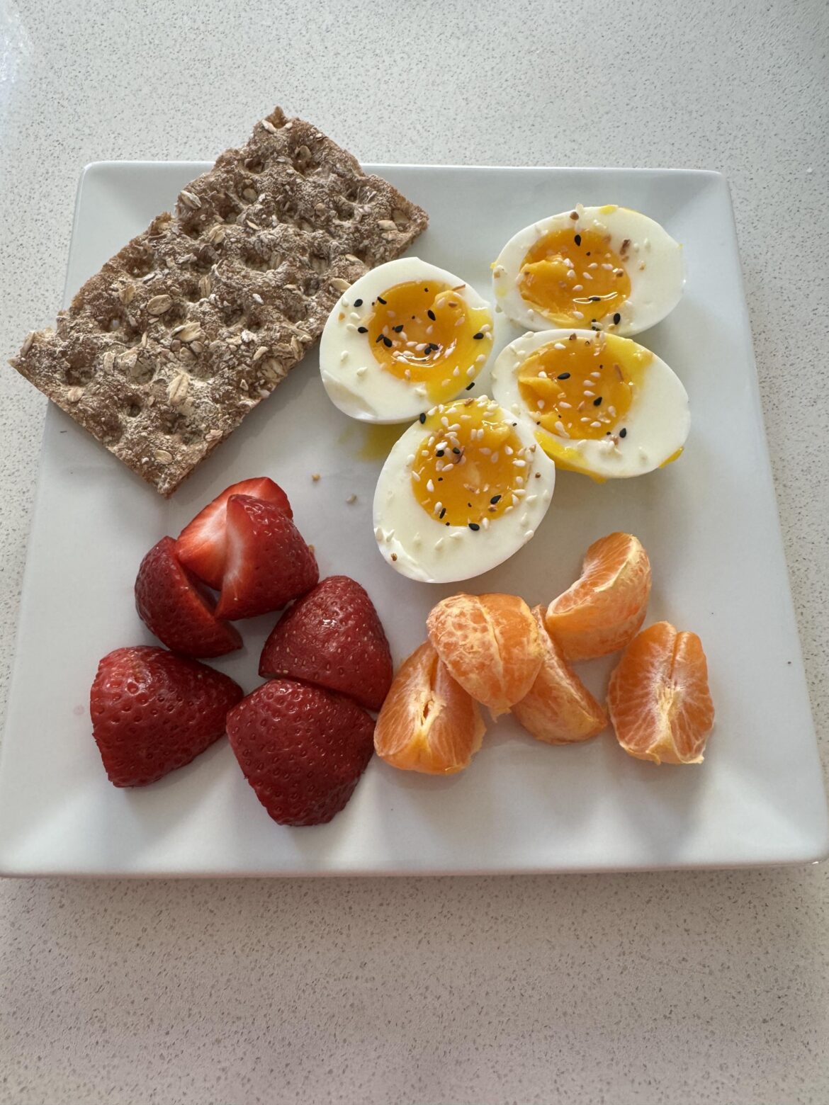 I’ve become obsessed with jammy eggs