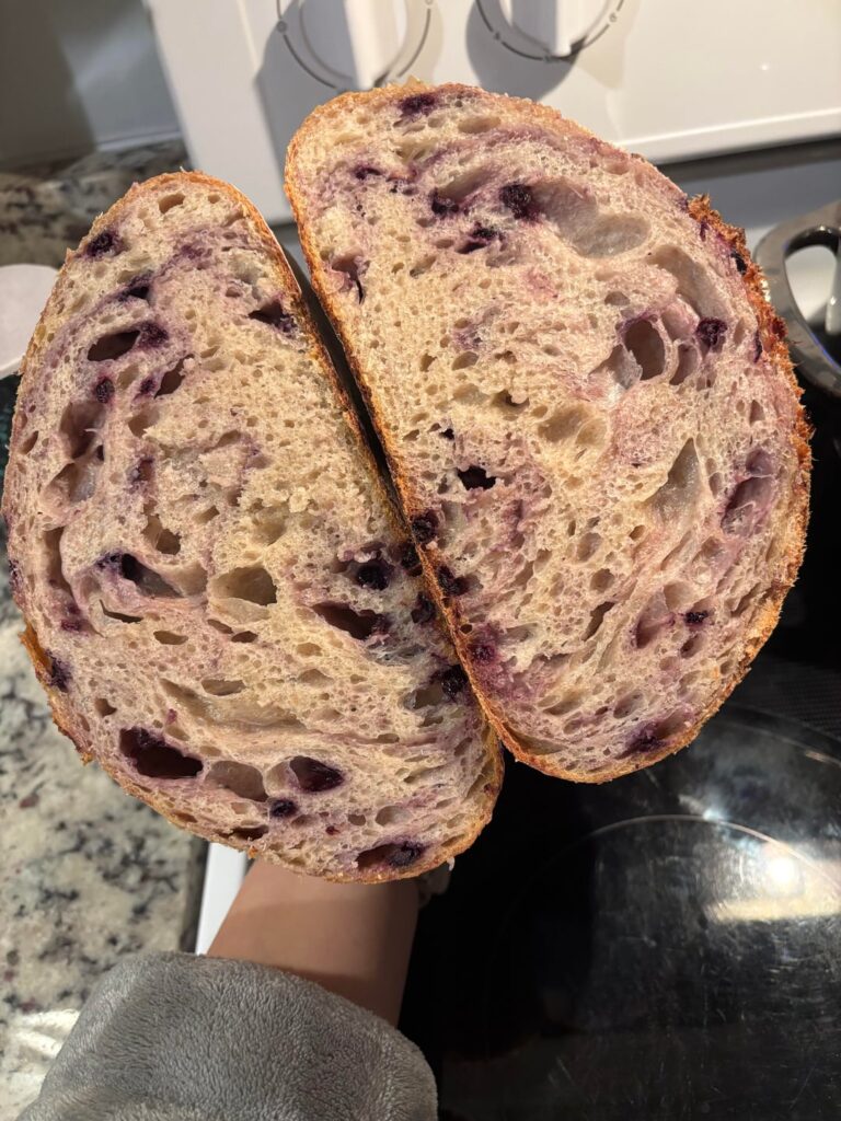 Same day blueberry loaf Same day blueberry loaf