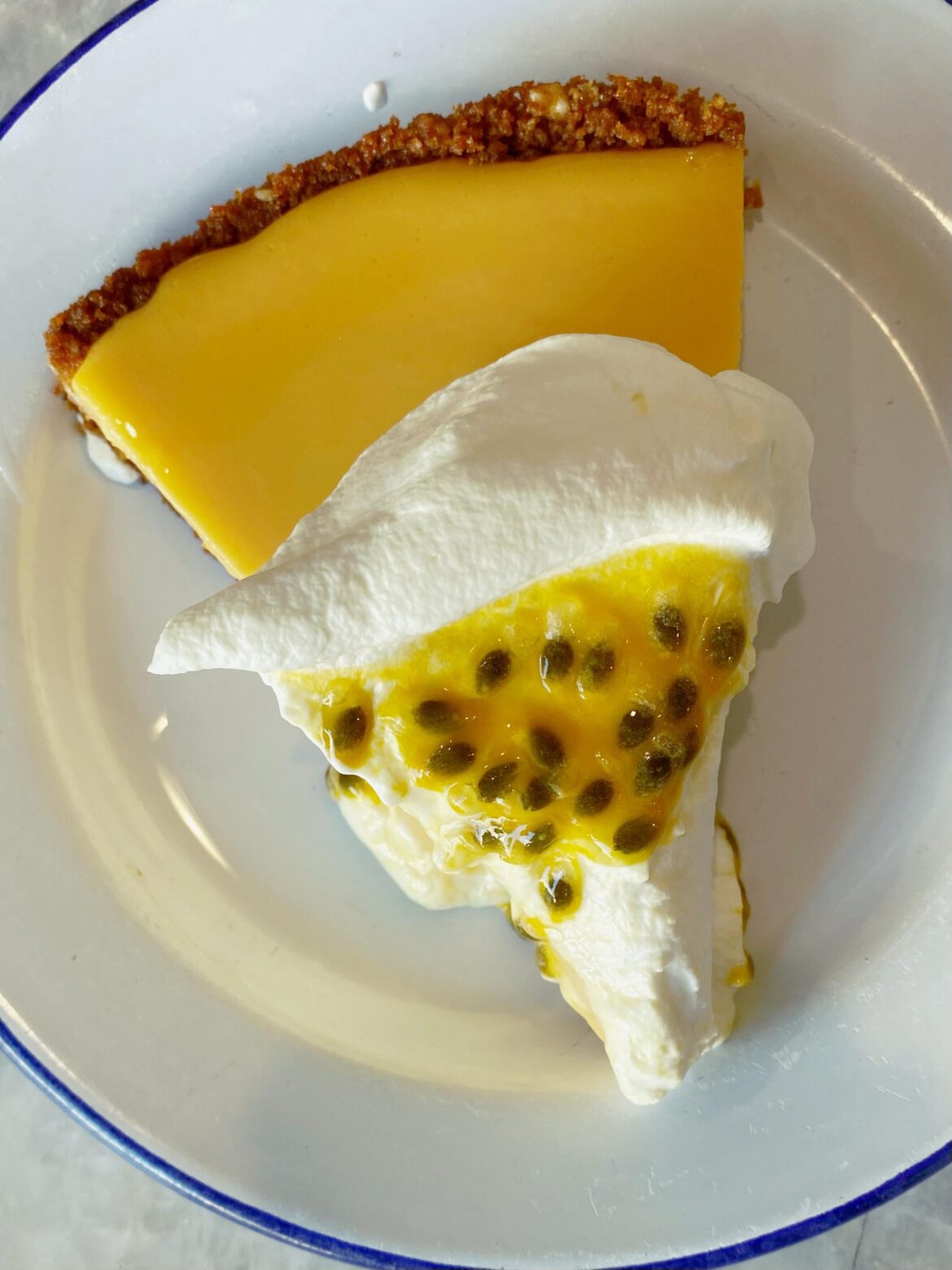 the passionfruit pie at doubting thomas
