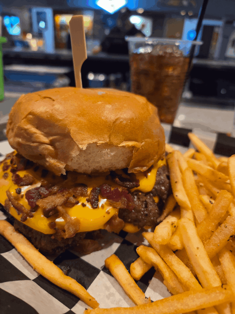 Smash burger extra cheese