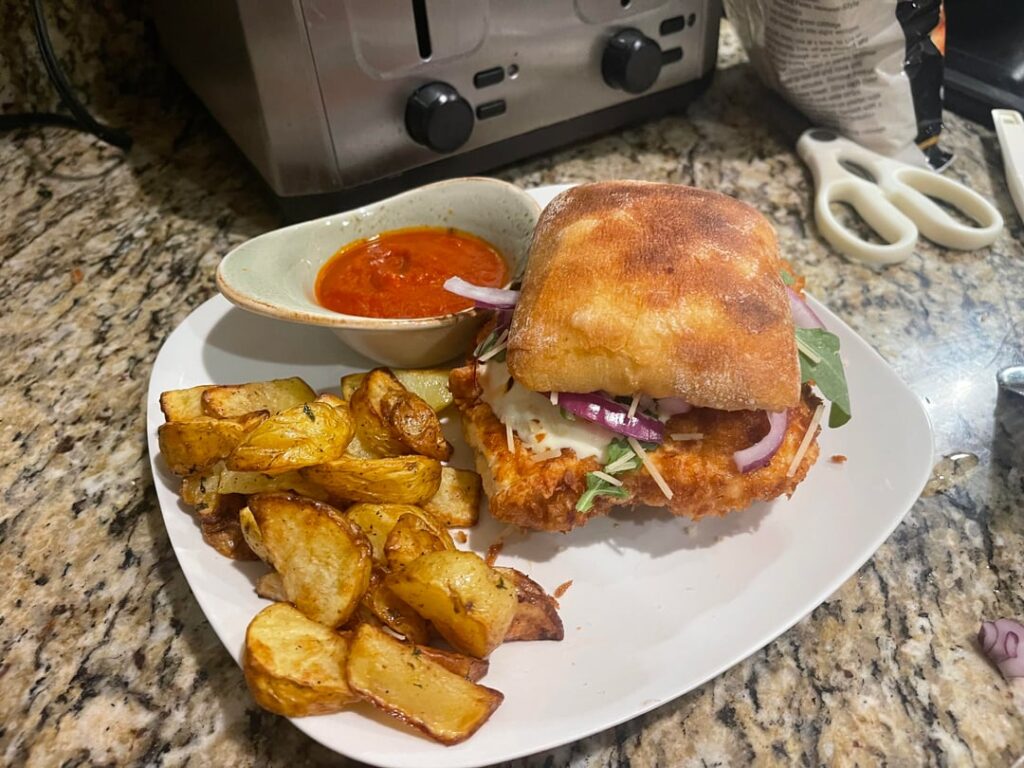 Chicken Parm Sandwhich