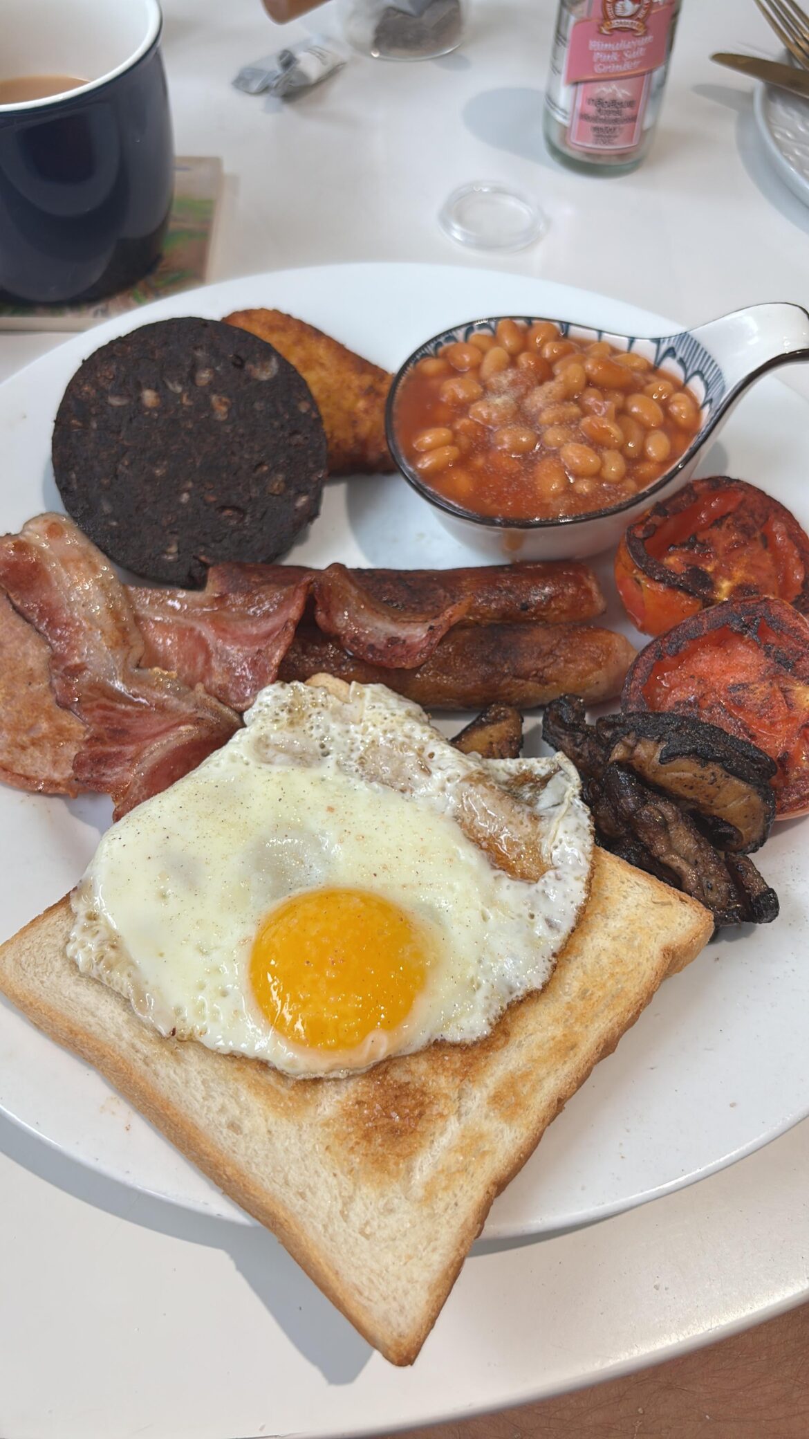 Hom Coffee & Eatery, Vang Vieng, Laos.  £7.75, HP Sauce out of shot…