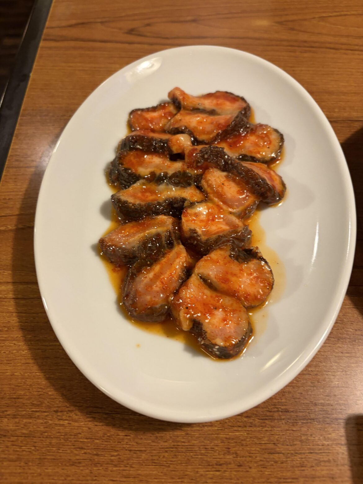 Tried 'Yan' (a rare beef cut) for the first time at Japanese BBQ! 🥩✨