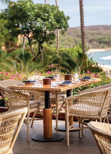 PHOTO COURTESY OF FOUR SEASONS RESORT LANAI/MOZZA LANAI