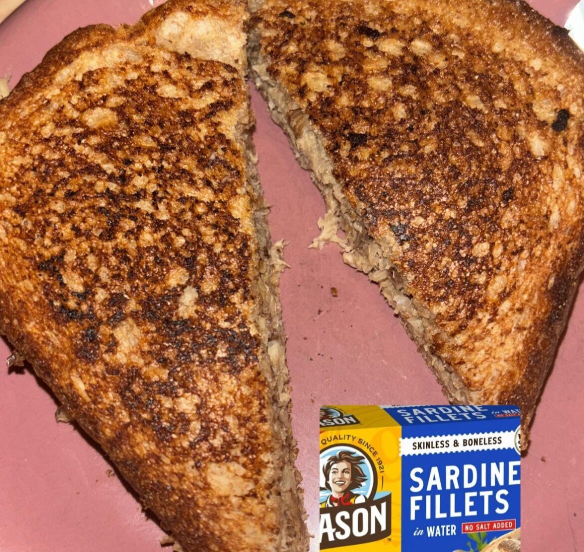 Made my first sardine melt but certainly not my last