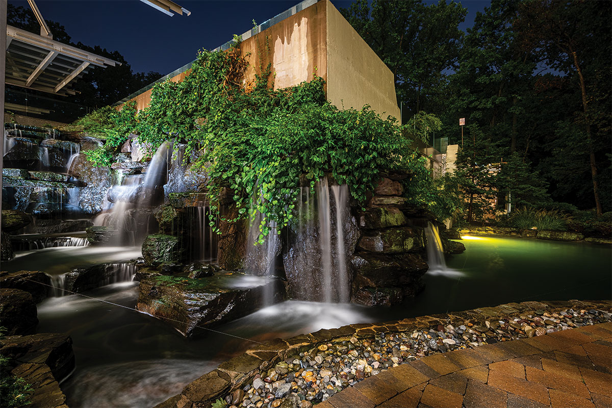 Waterfall at 2941 restaurant