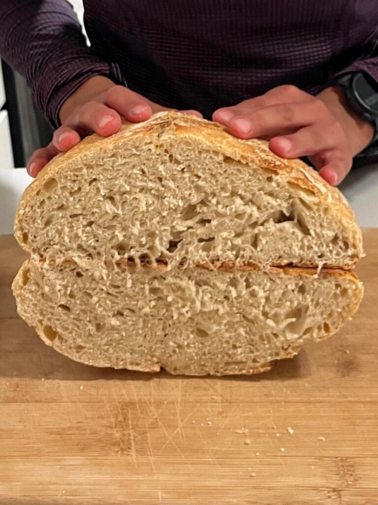 Why does my sourdough turn rock hard after a day or two?