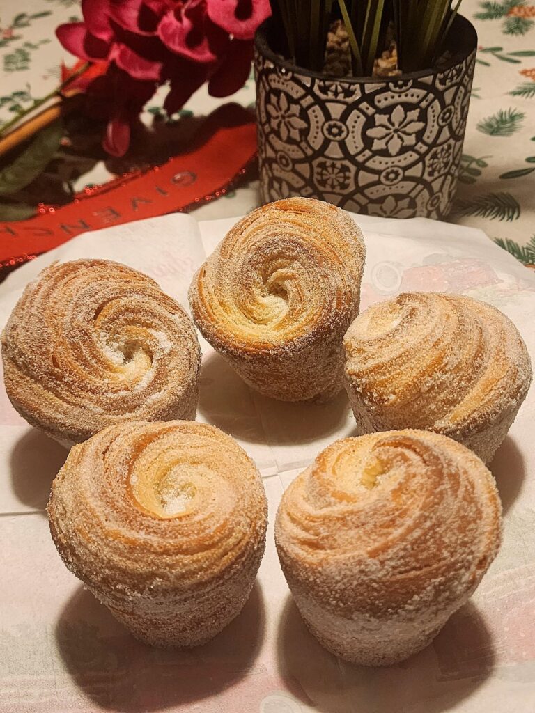 My first time making cruffins!