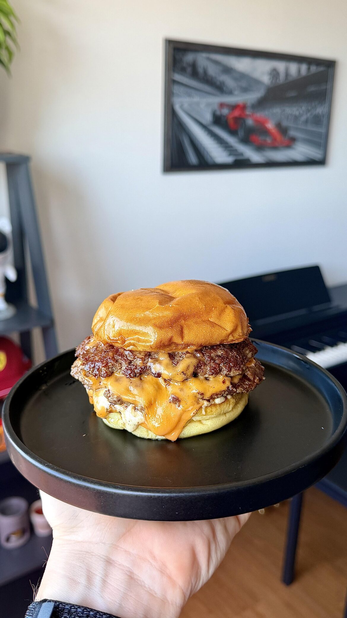 Thicker patty was nice.