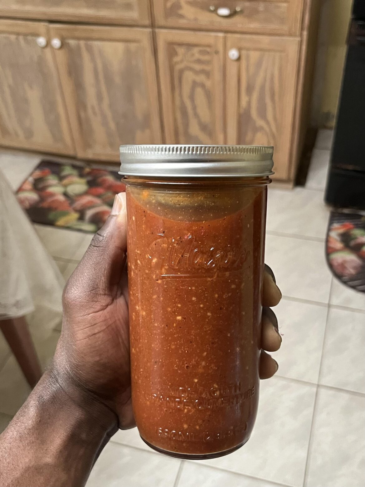Made my first jar of BBQ sauce today!