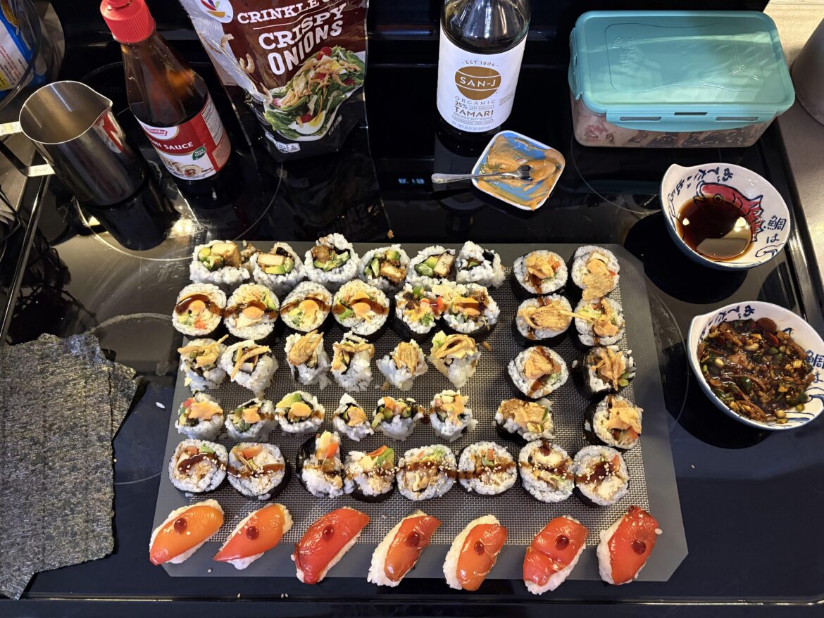 Happy NYE Veg Heads! 🍣🌱