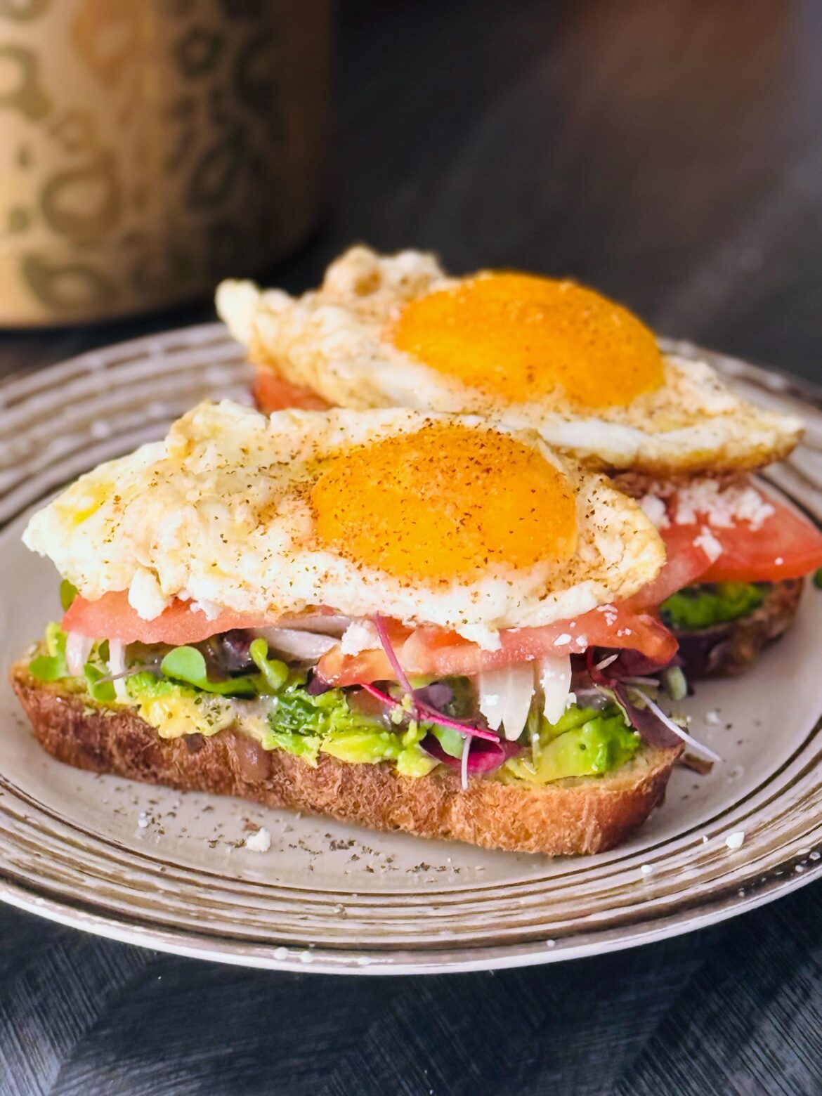 Avocado Toast- The perfect Breakfast Stack 😋