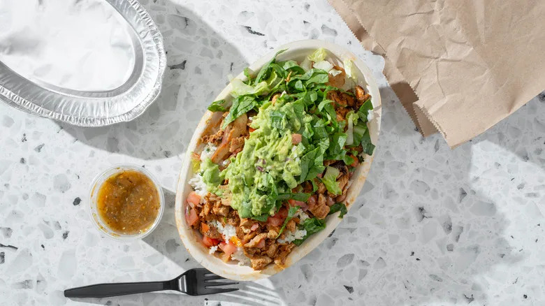 Mexican burrito bowl