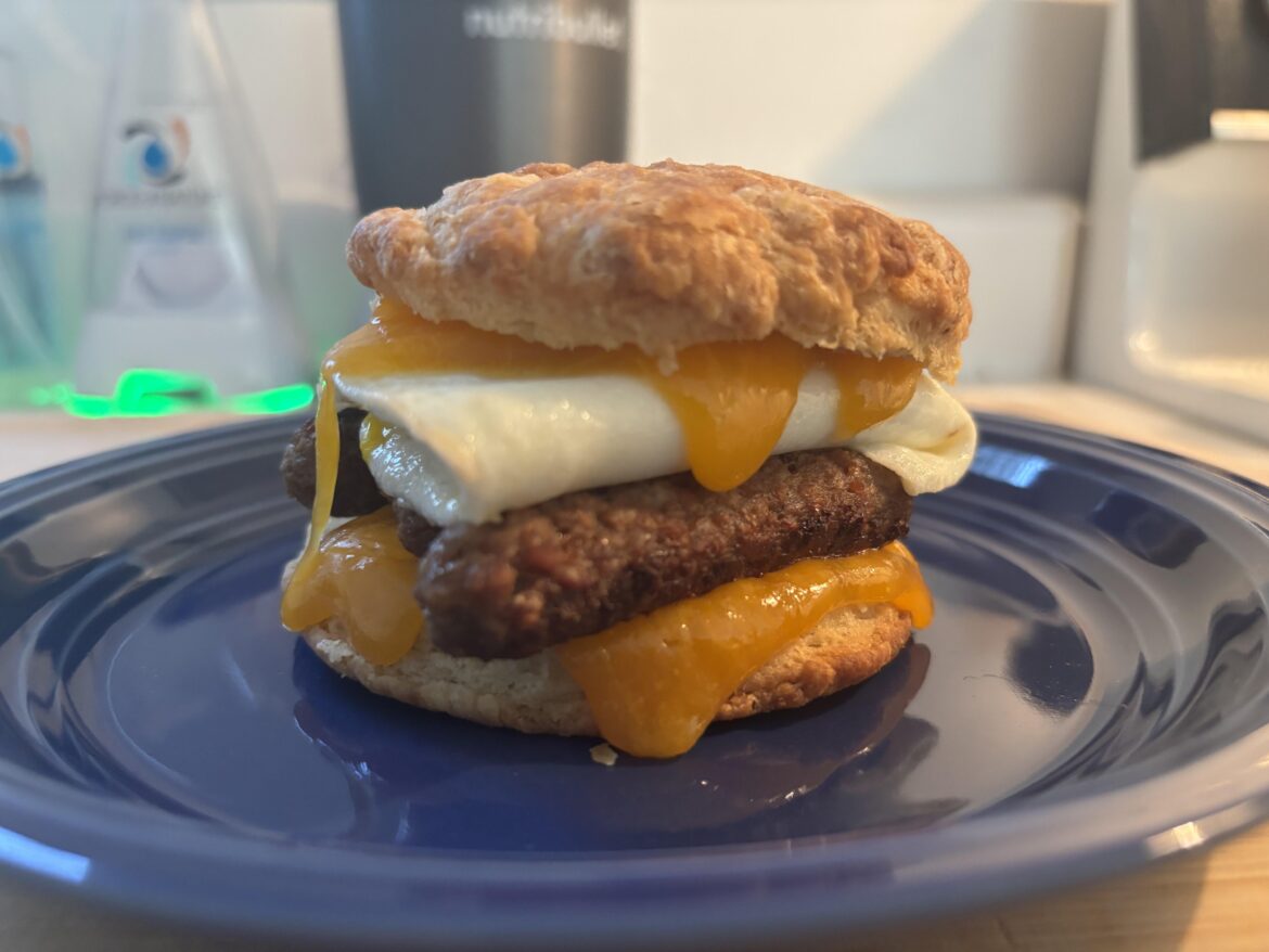 Sausage egg n cheese