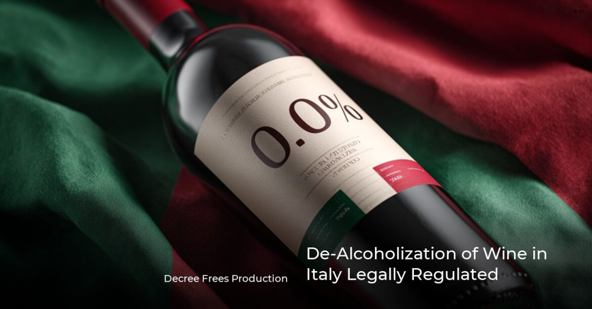 De-Alcoholization of Wine in Italy Legally Regulated De-Alcoholization of Wine in Italy Legally Regulated