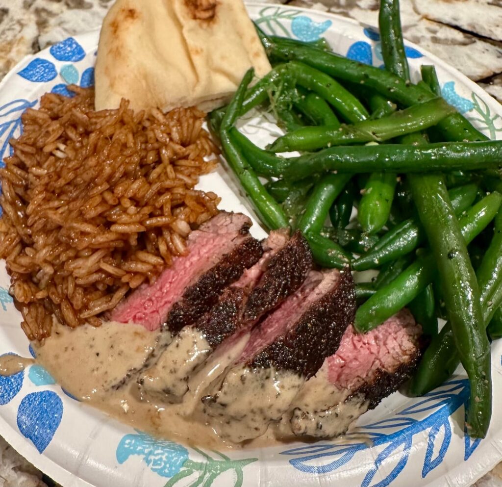 Kids plate vs dad plate