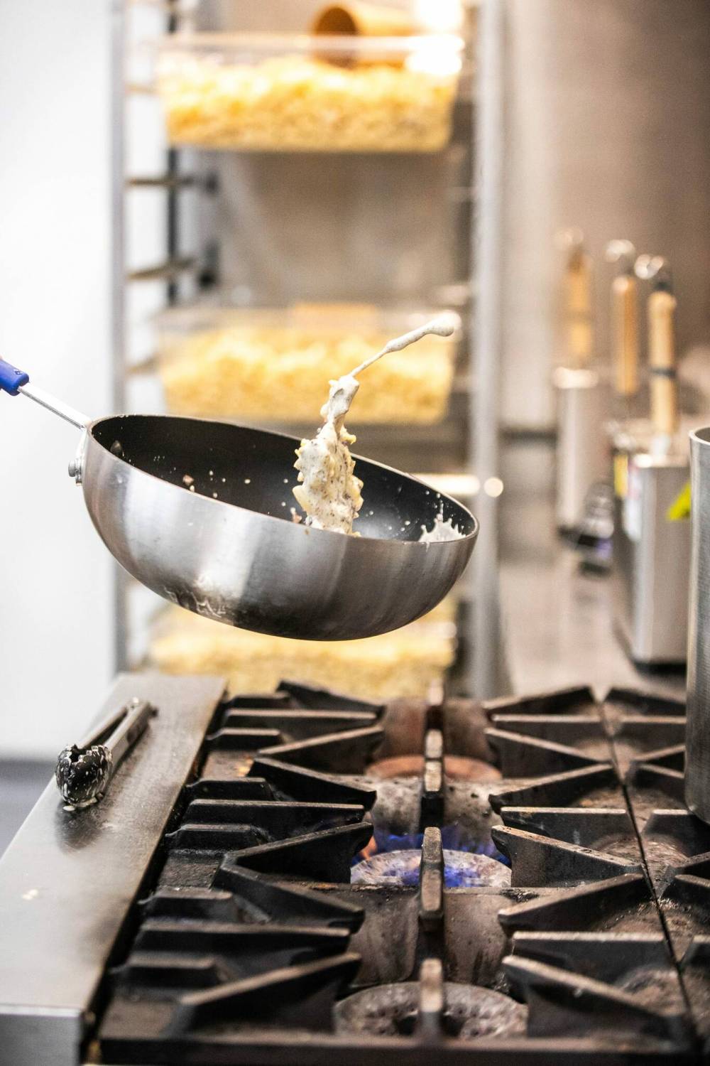 MIKAELA MACKENZIE / FREE PRESS
                                Sergio’s Pasta currently accepts orders Wednesday to Sunday, with Tuesdays reserved for prepping