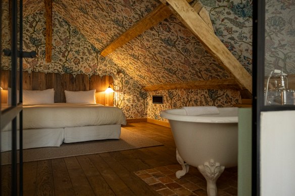 The old stables have been transformed into a stylish 11-room hotel.