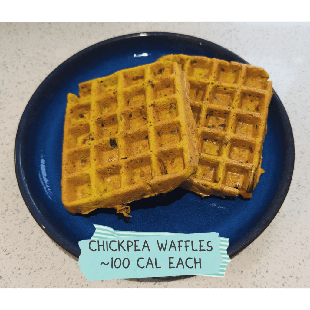 Vegan Richa's Chickpea Pakora waffles