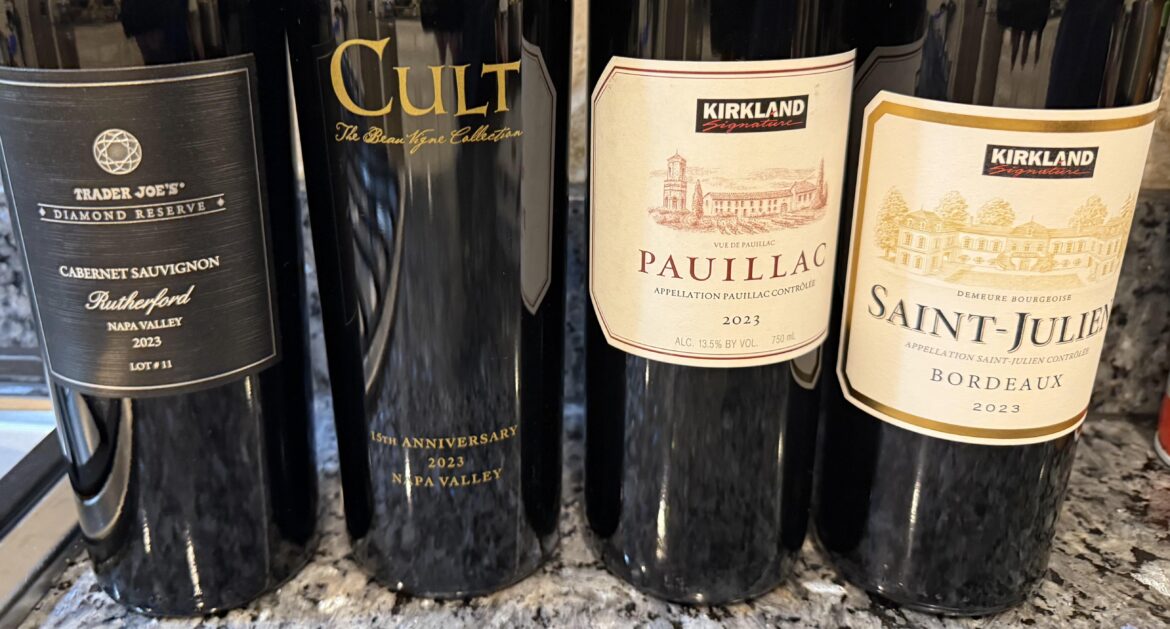 Costco/TJ's 2023 Cabernet Showdown