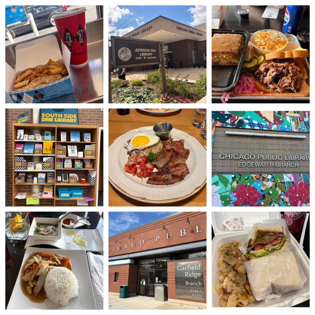 Libraries and Lunches in Chicago: Part 2