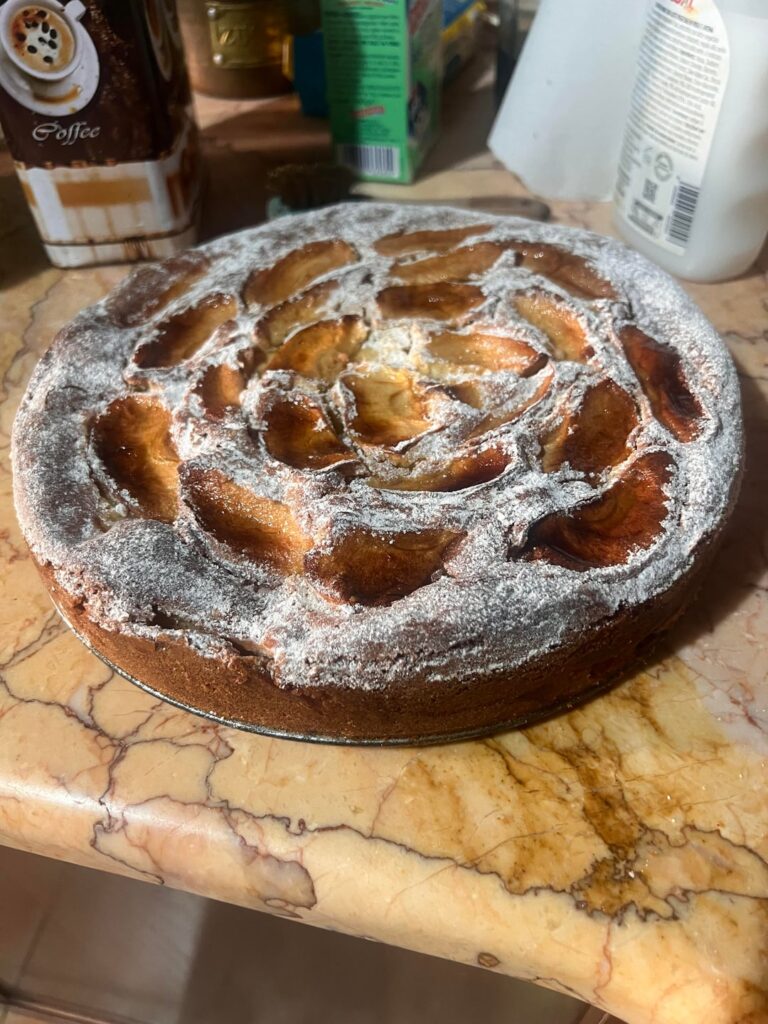 italian apple cake aka torta di mele