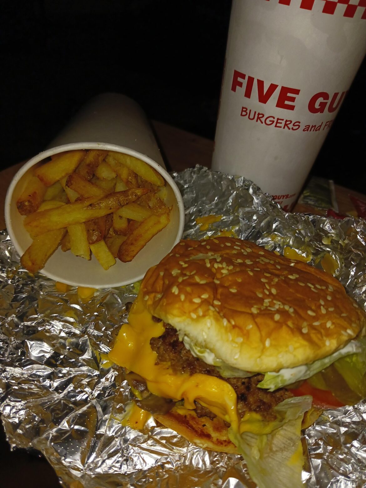 Five Guys: Good but overpriced