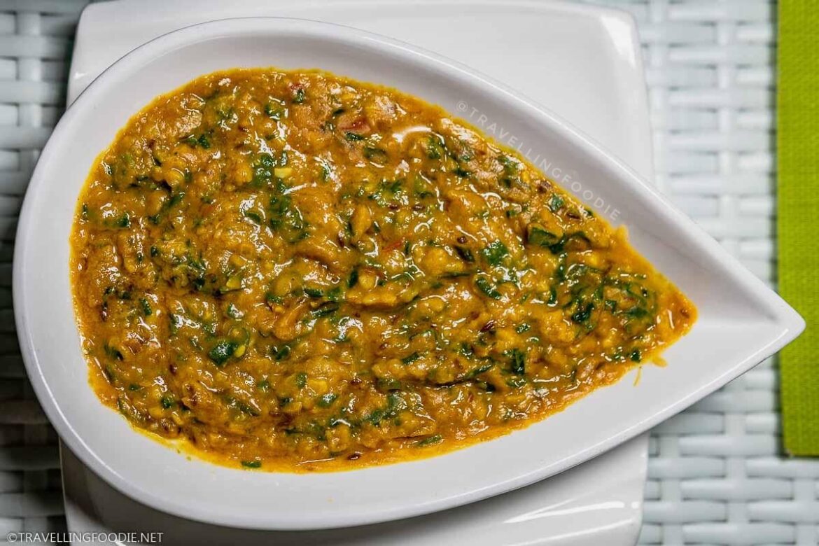 Indian Spinach Dal Curry
