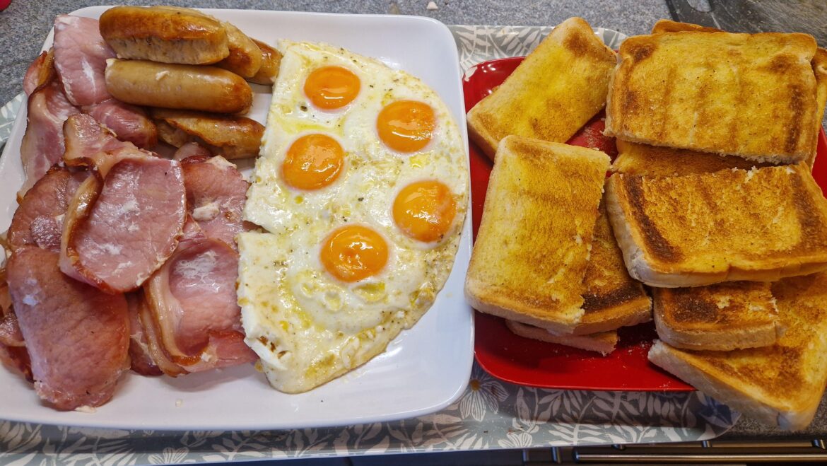 Might not be a "full" breakfast but I'll be full after breakfast