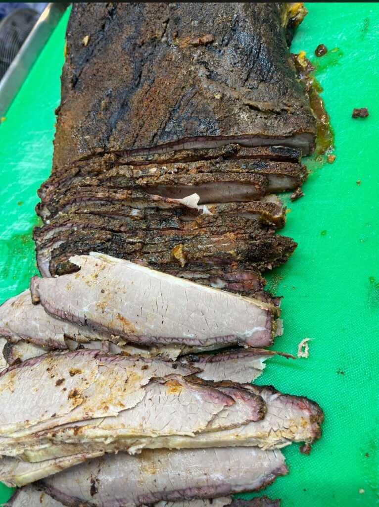 “Who said Indiana didn’t have good bbq?🤤” Restaurant near me posted this on their Facebook