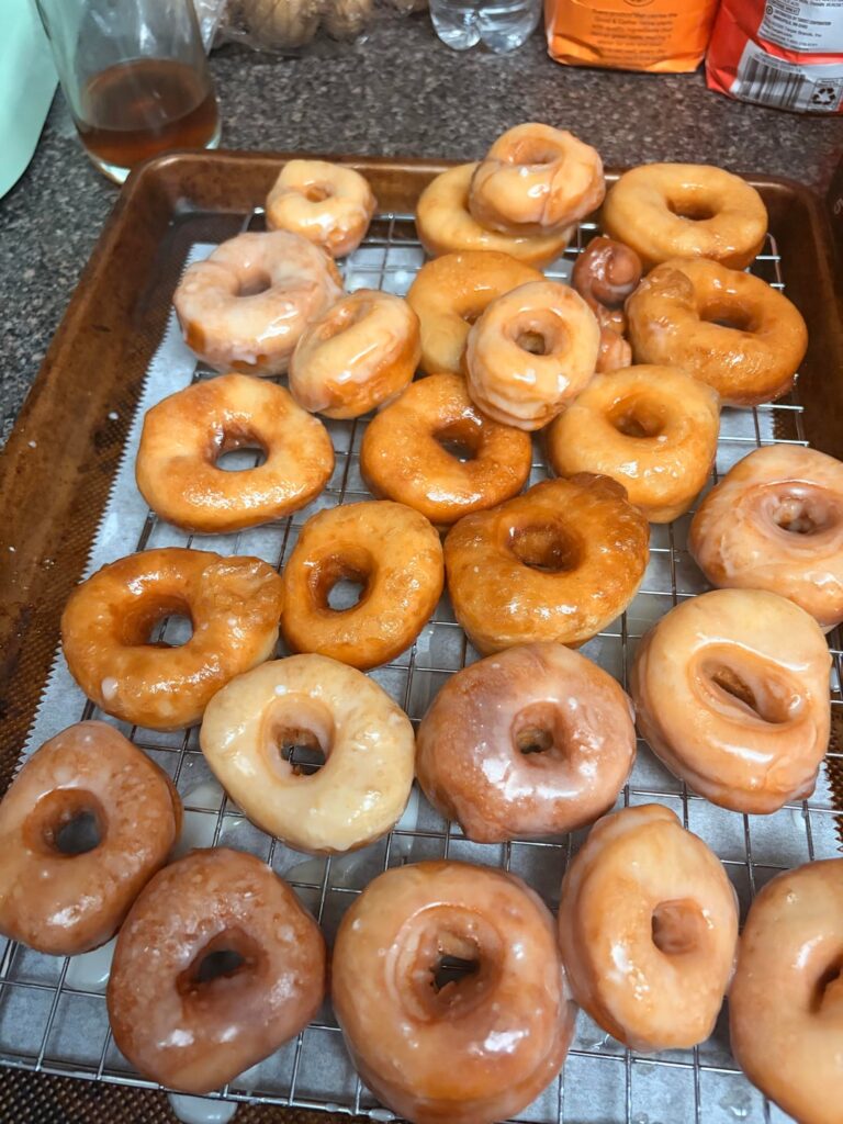 Sourdough donuts
