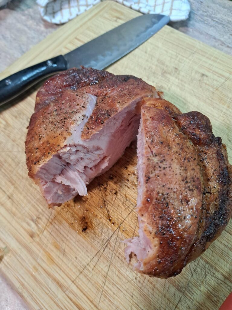 Slow cooked Gammon