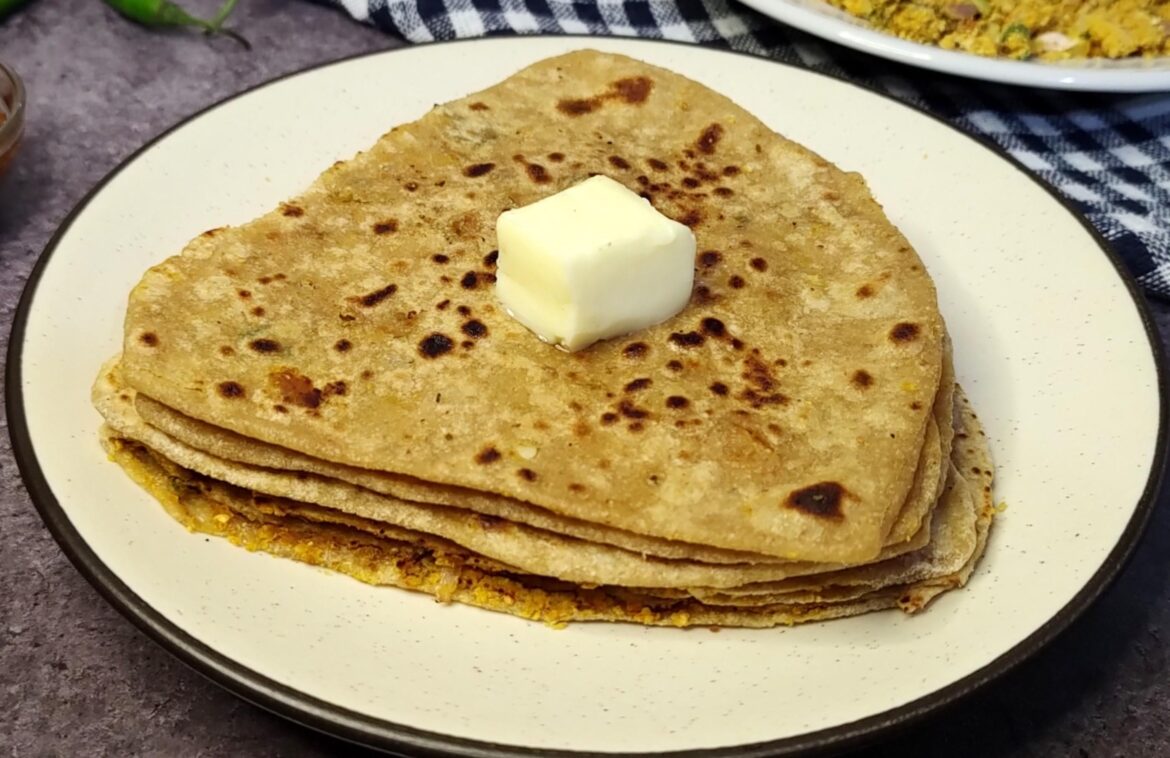 Sattu ka paratha
