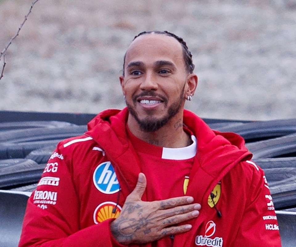 Hamilton joked about watching how much pizza he's eating