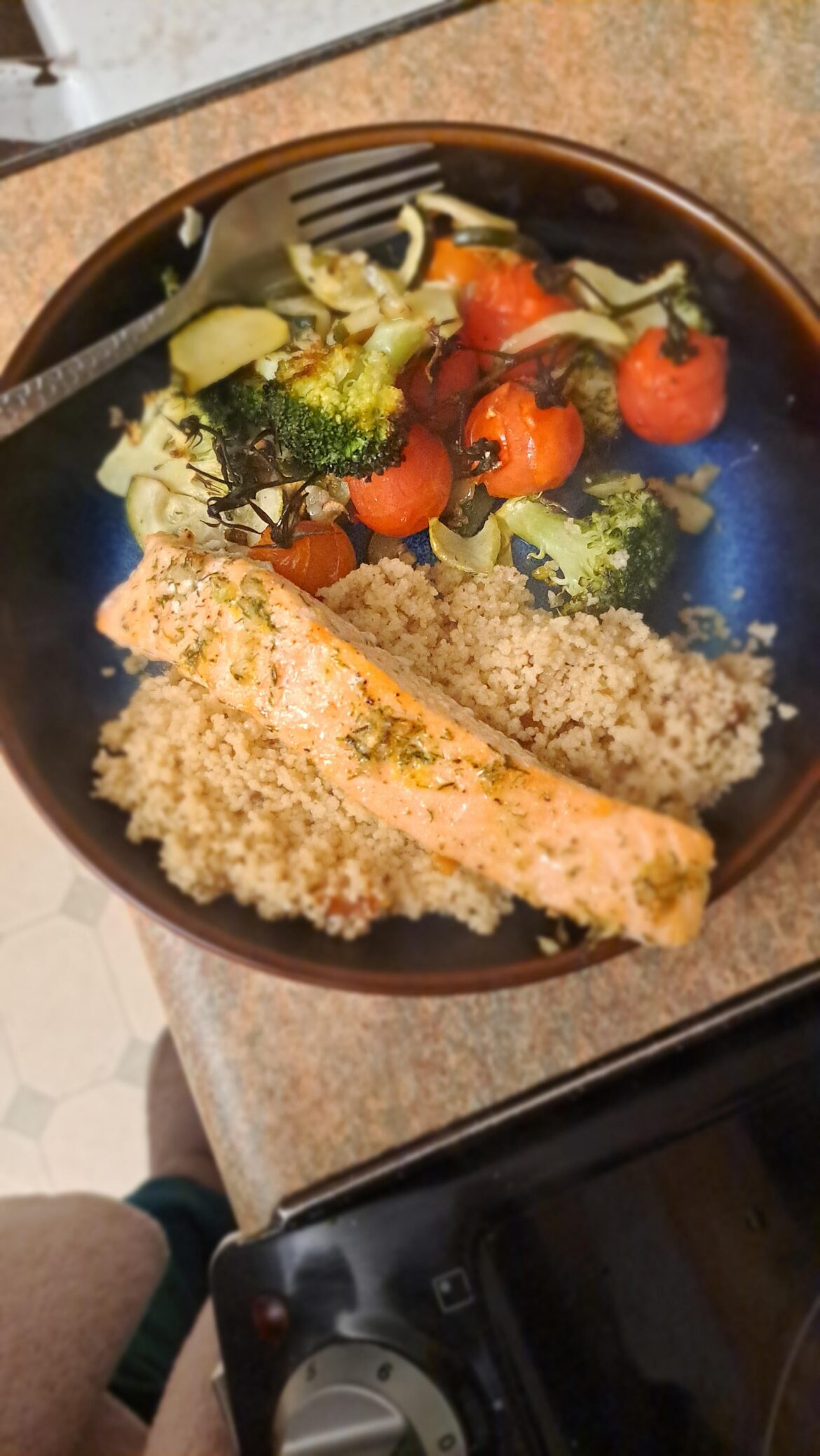 First post here! Tonight's delicious dinner