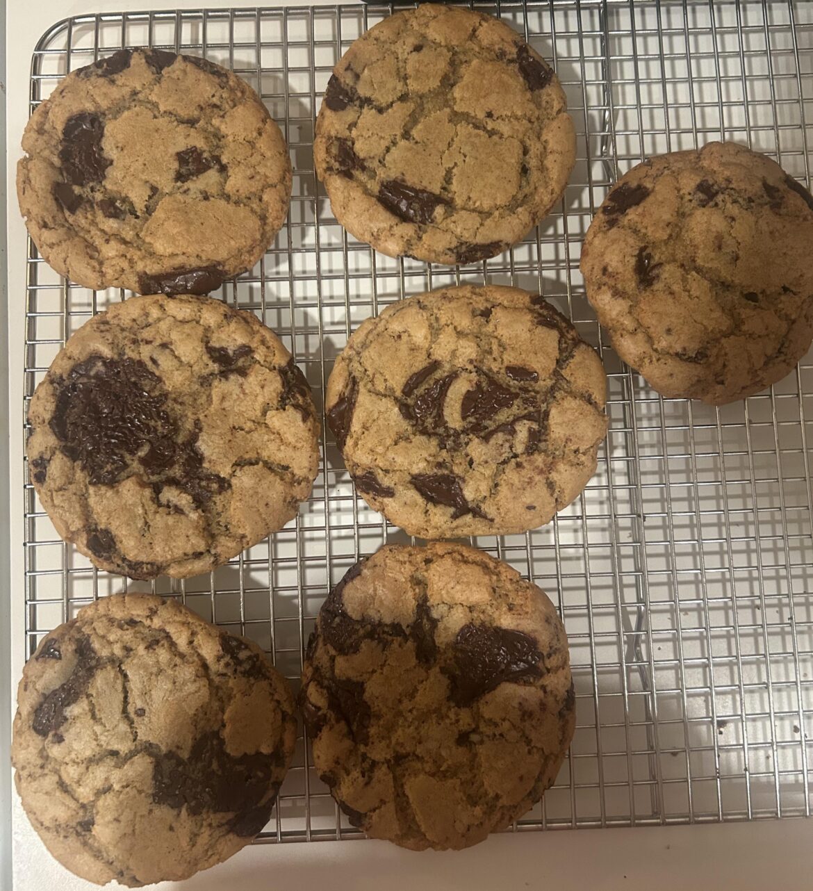 I made sourdough discard cookies! Actually the best cookies I have ever had.