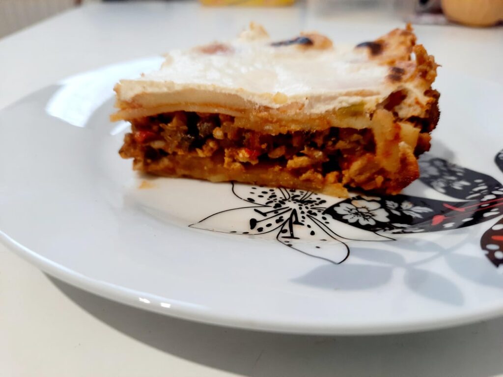 Musaca cu cartofi (Moussaka with potatoes)