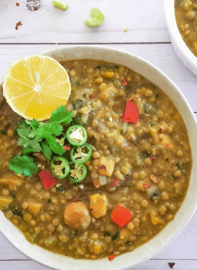 Lentil stew