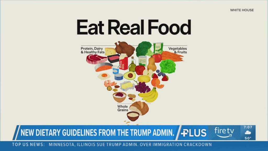 Nutrition expert weighs in on new food pyramid, federal dietary guidelines