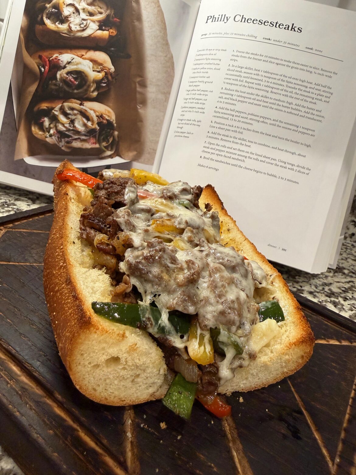 Philly Cheesesteak I made