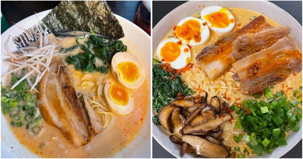 -Restaurant Ramen Vs -my homemade ramen you pick