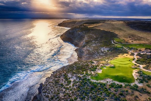 Artist impression of the new course.