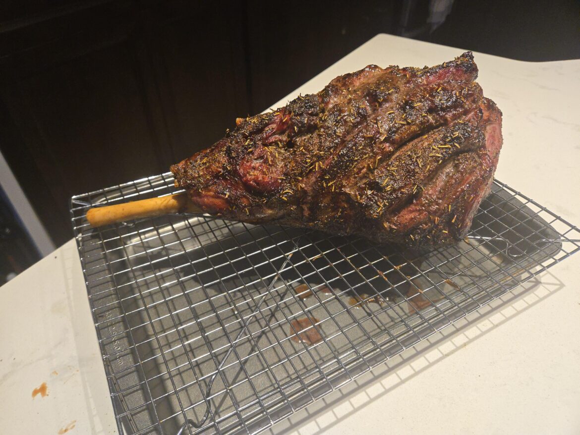 Rotisserie Lamb Leg