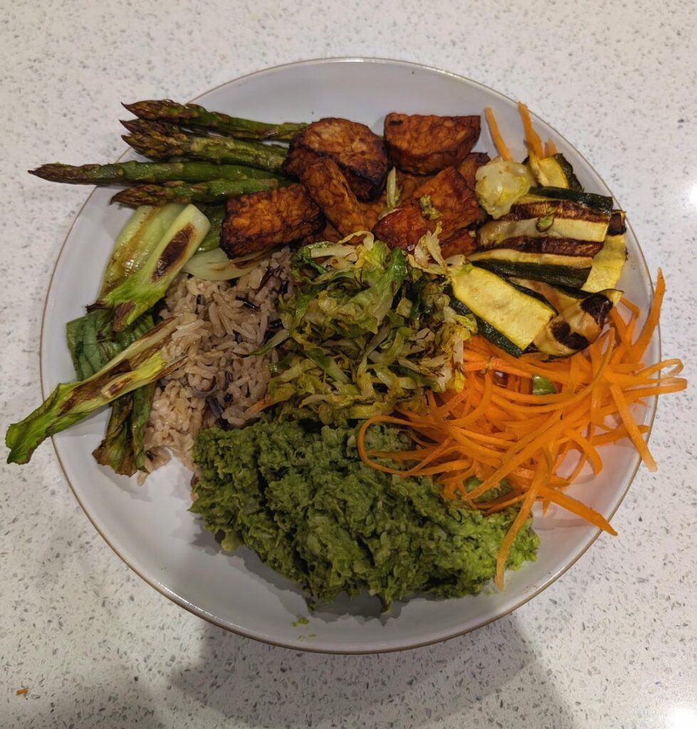 Lunch and dinner - veggie packed