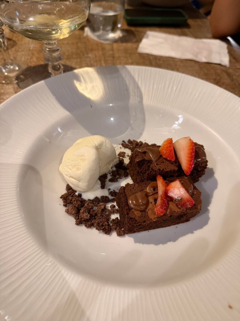 Calories in each part of this meal?