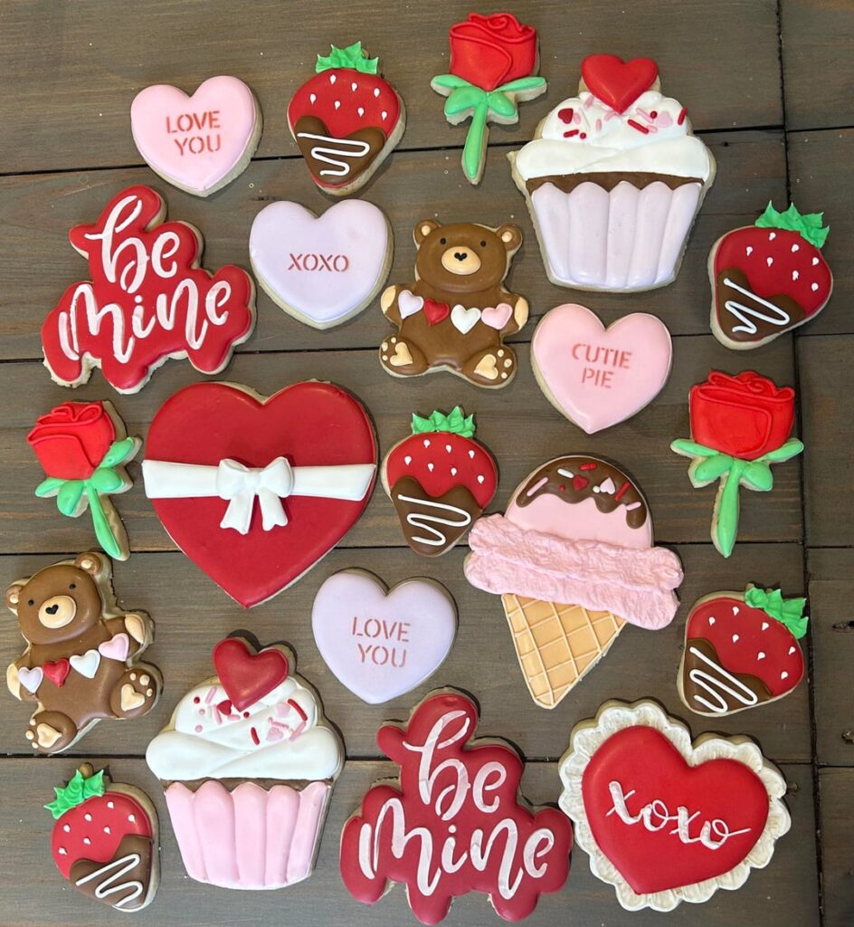 Valentines cookies!